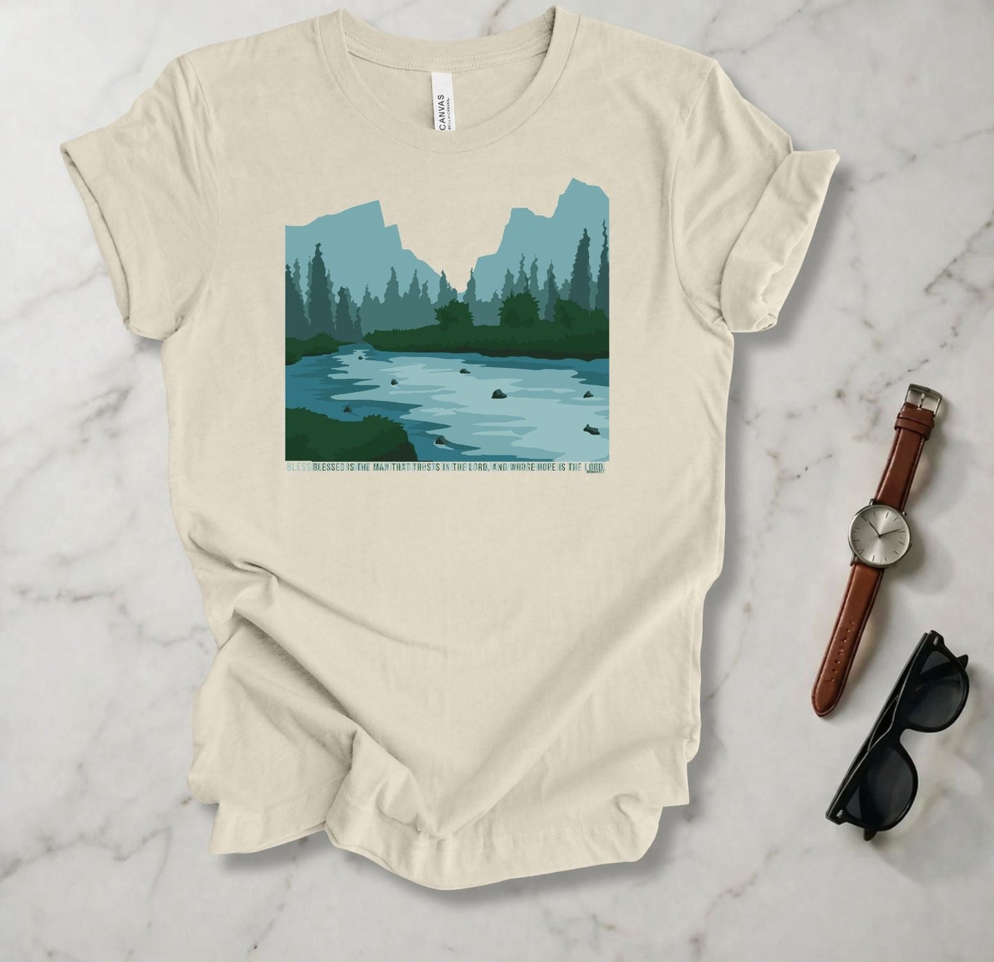Blessed Is The Man Who Trusts In The Lord T Shirt