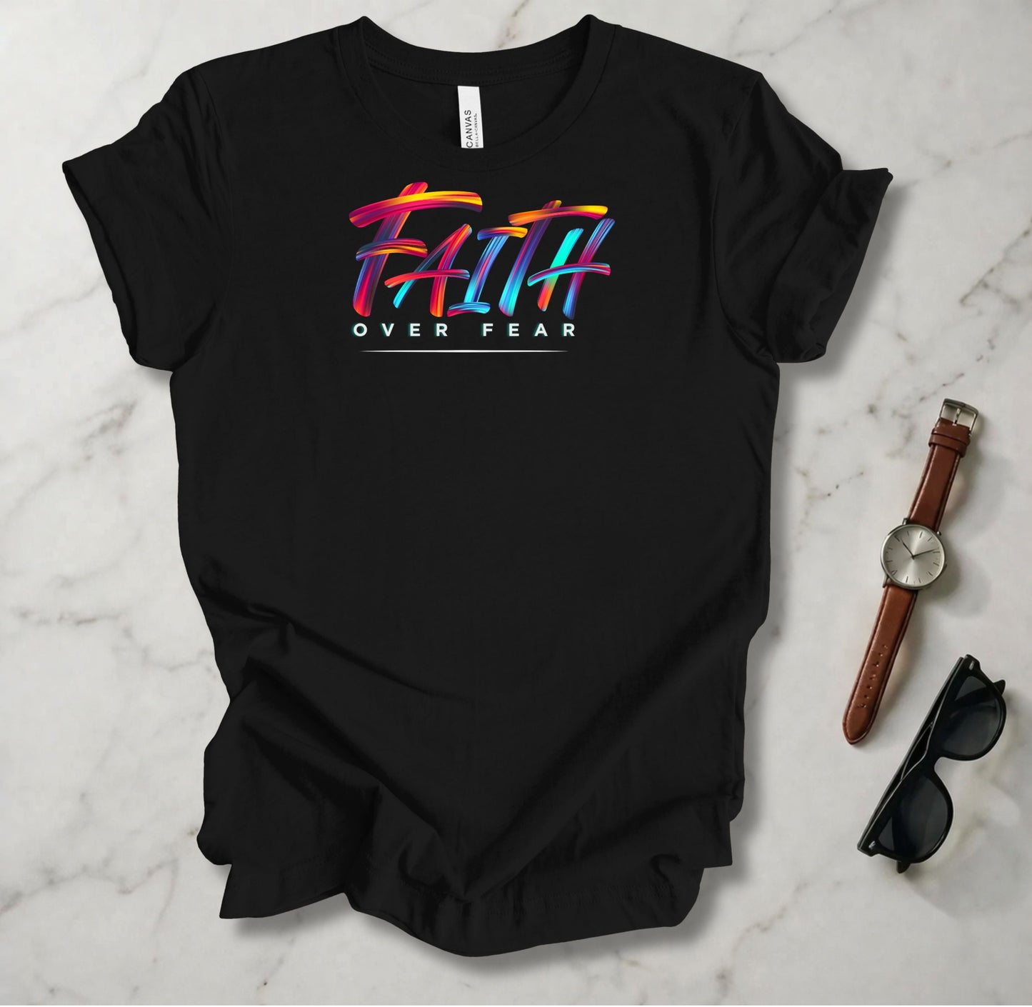 Faith Over Fear T Shirt