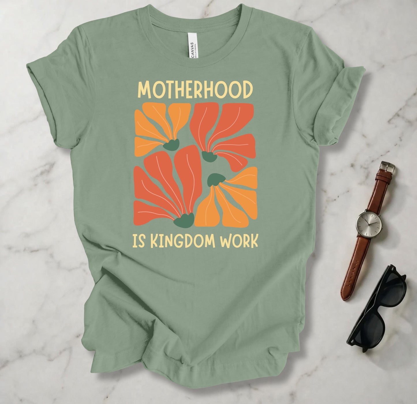 Motherhood Is Kingdom Work T Shirt