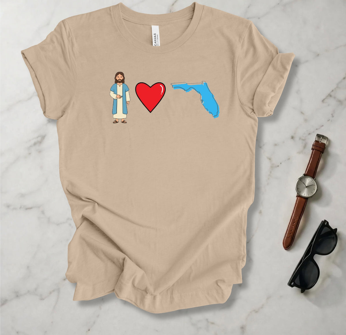 Jesus Loves Florida 1 T Shirt