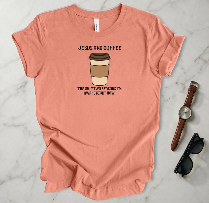 Jesus And Coffee T Shirt