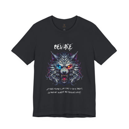 Beware The Wolf T Shirt