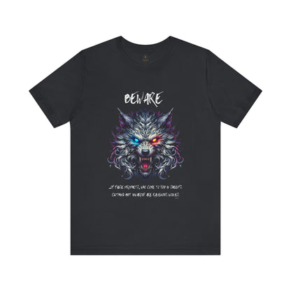 Beware The Wolf T Shirt