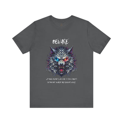 Beware The Wolf T Shirt