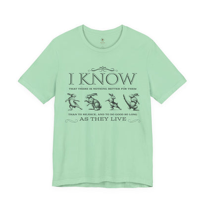 Rejoice And Do Good (Rabbit)