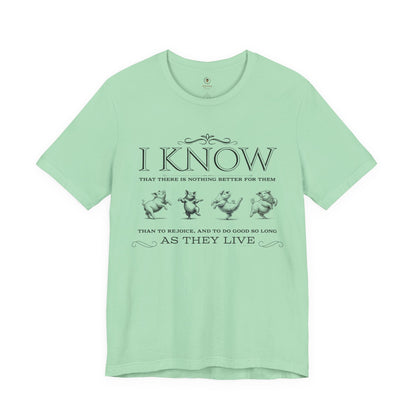 Rejoice And Do Good (Pig)