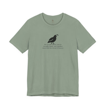 Quail In Abundance T Shirt