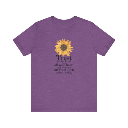 Trust In The Lord With All Your Heart T Shirt