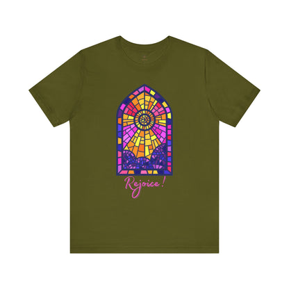 Rejoice! (Stained Glass #6) T Shirt