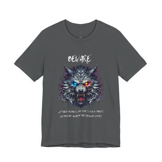 Beware The Wolf T Shirt