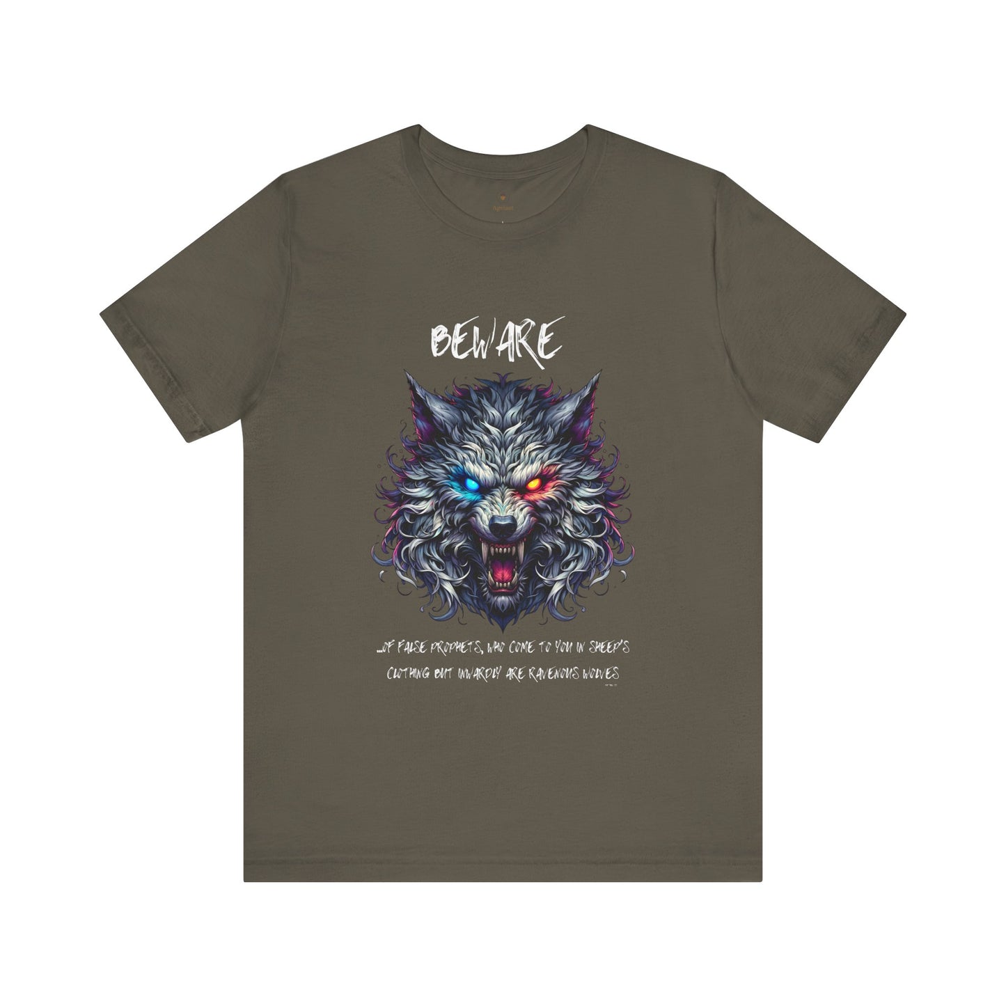 Beware The Wolf T Shirt