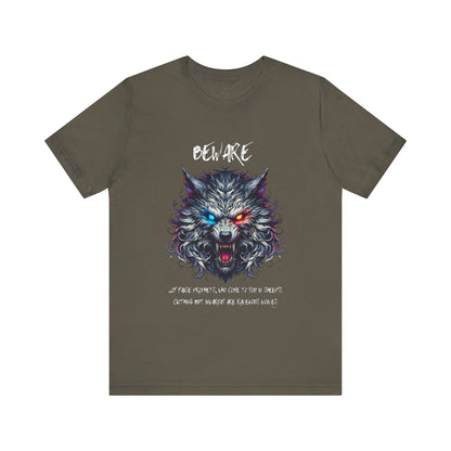 Beware The Wolf T Shirt