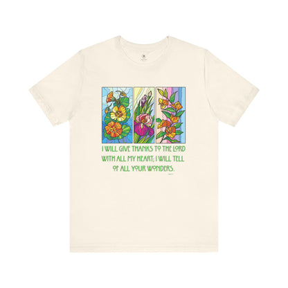 Thanks To The Lord With All My Heart T Shirt
