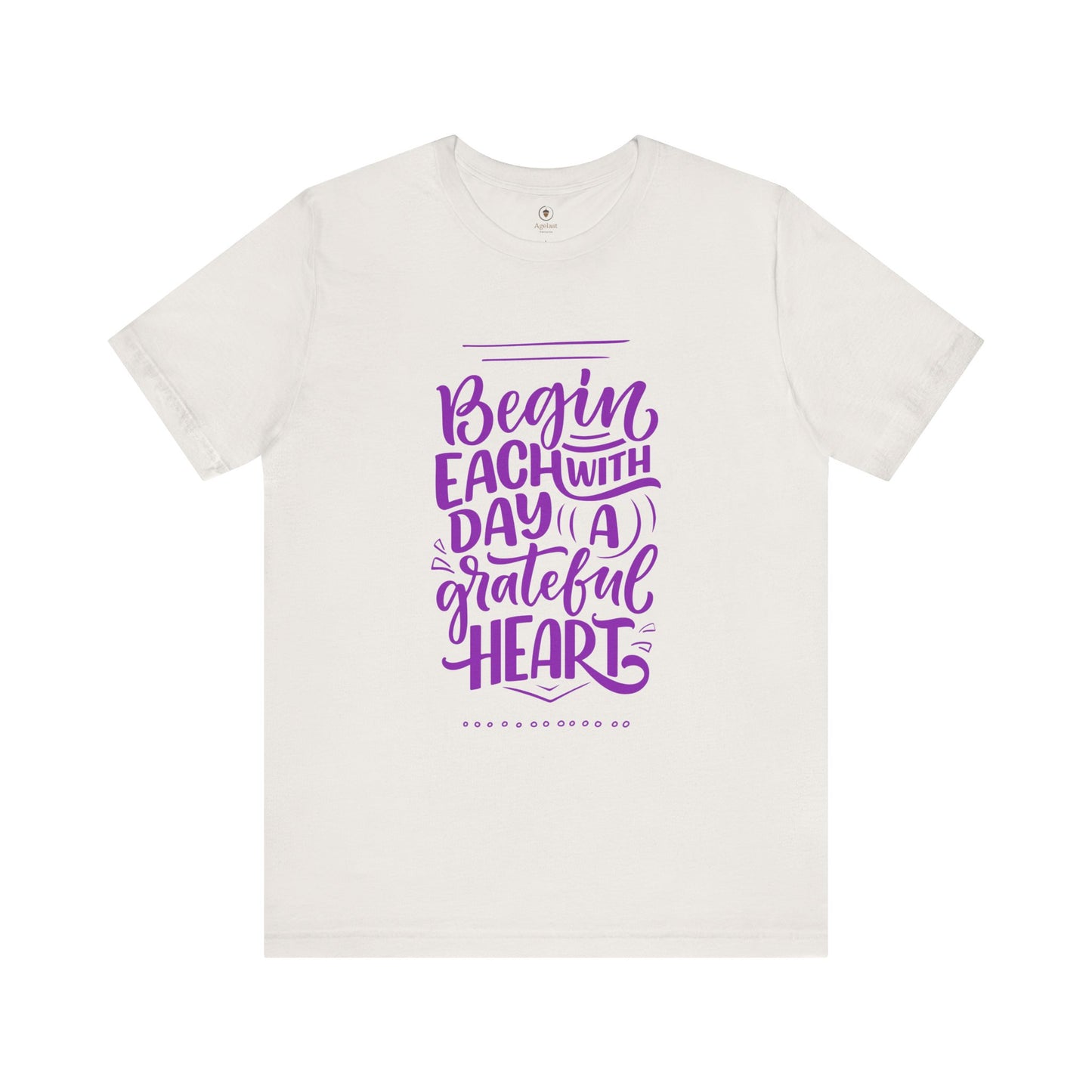 Begin Each Day T Shirt