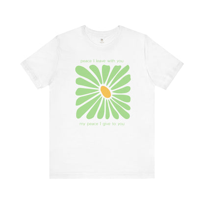 His Peace Was Left WIth Us T Shirt