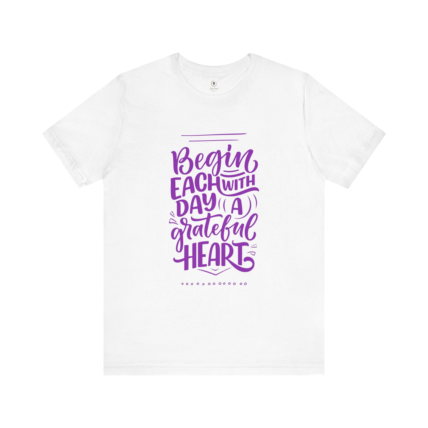 Begin Each Day T Shirt