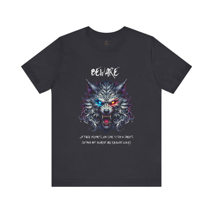 Beware The Wolf T Shirt