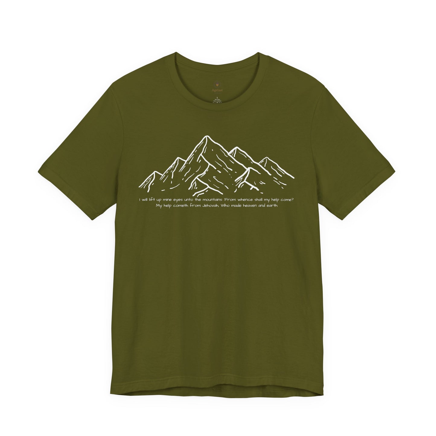 I Lift My Eyes To The Mountains T Shirt