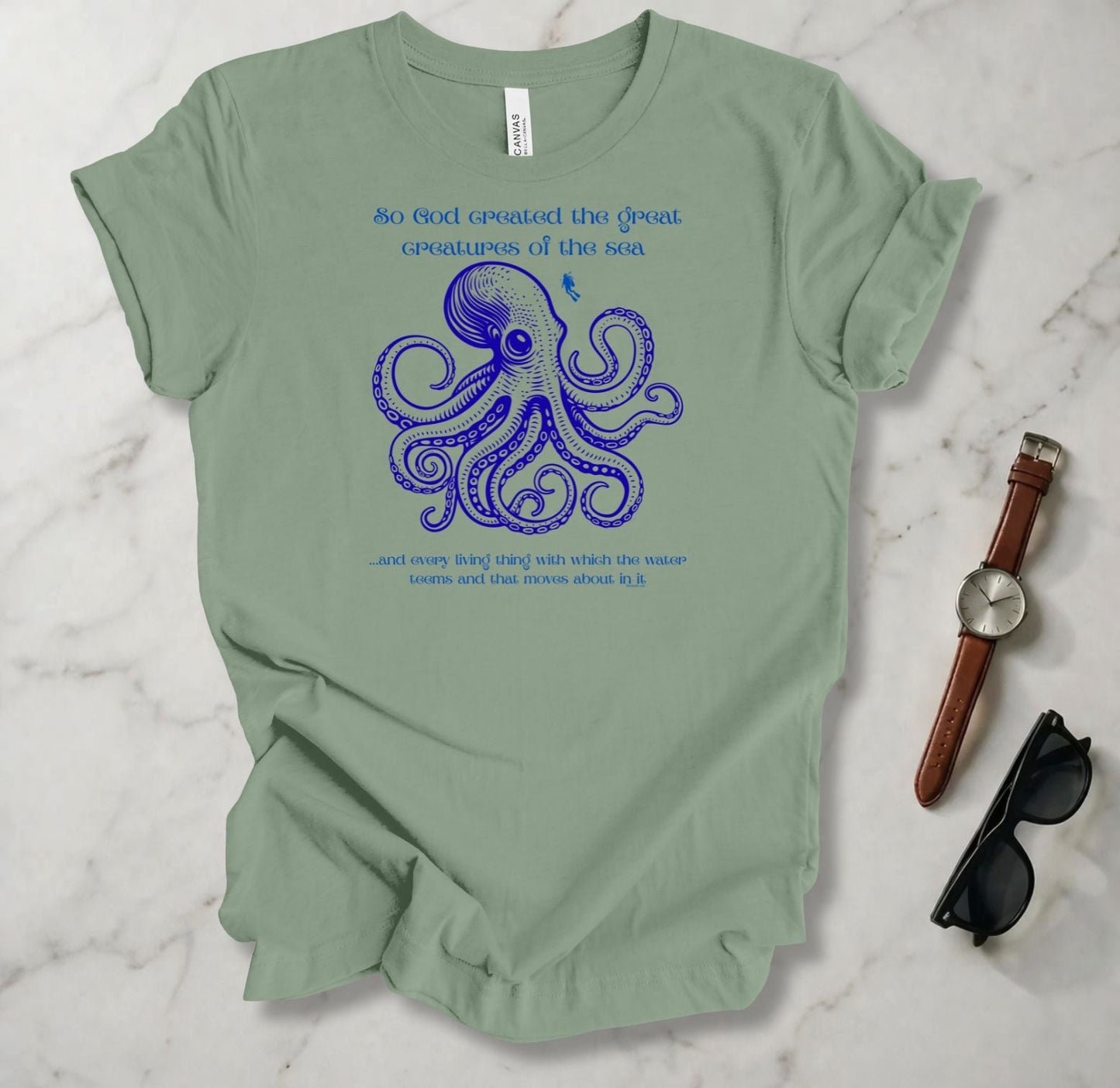 Great Creatures Of The Sea T Shirt