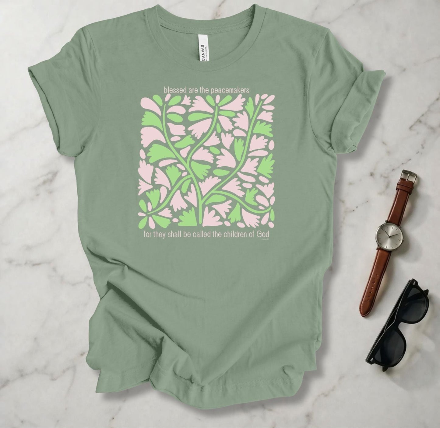 Blessed Are The Peacemakers T Shirt
