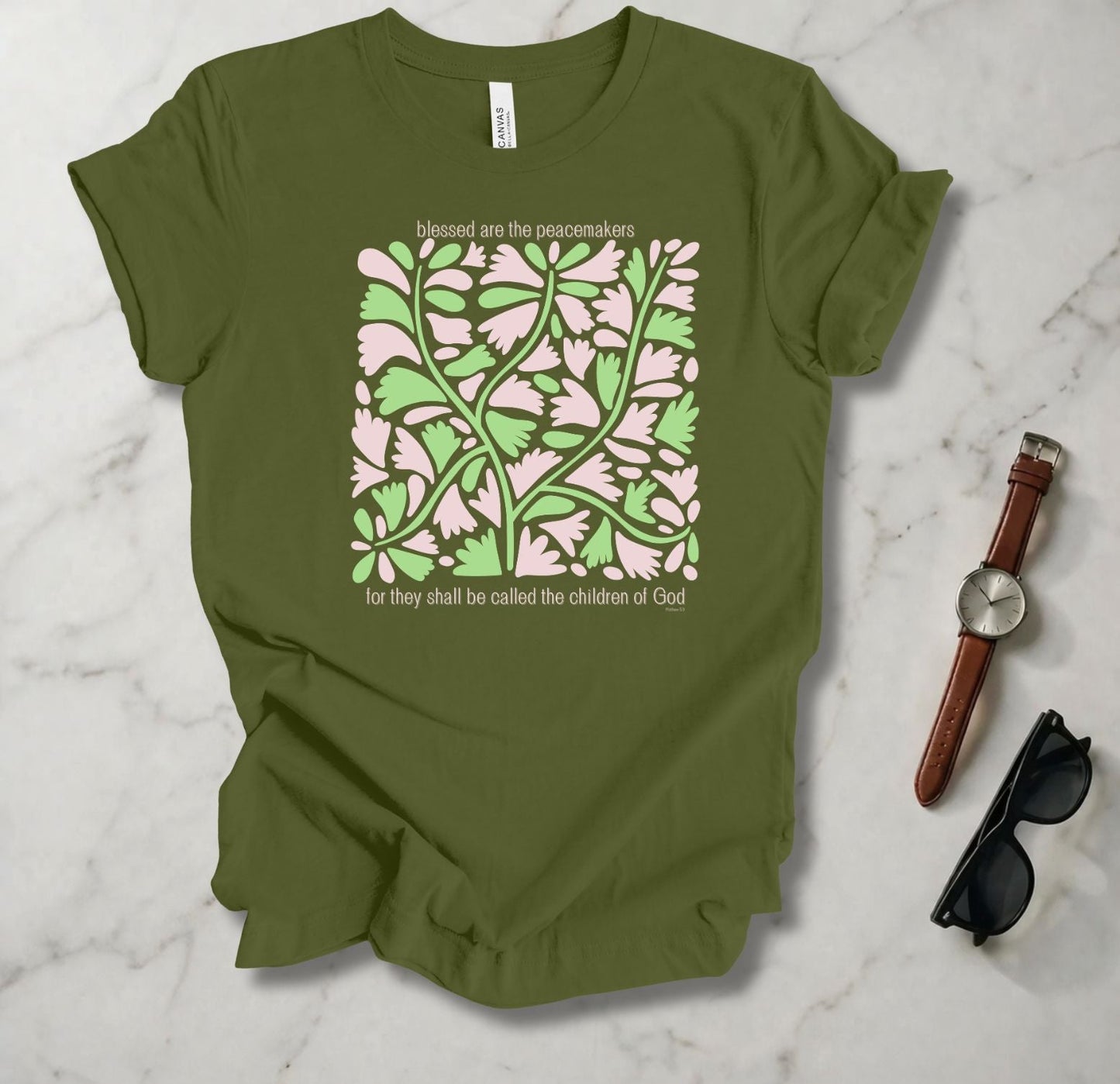 Blessed Are The Peacemakers T Shirt
