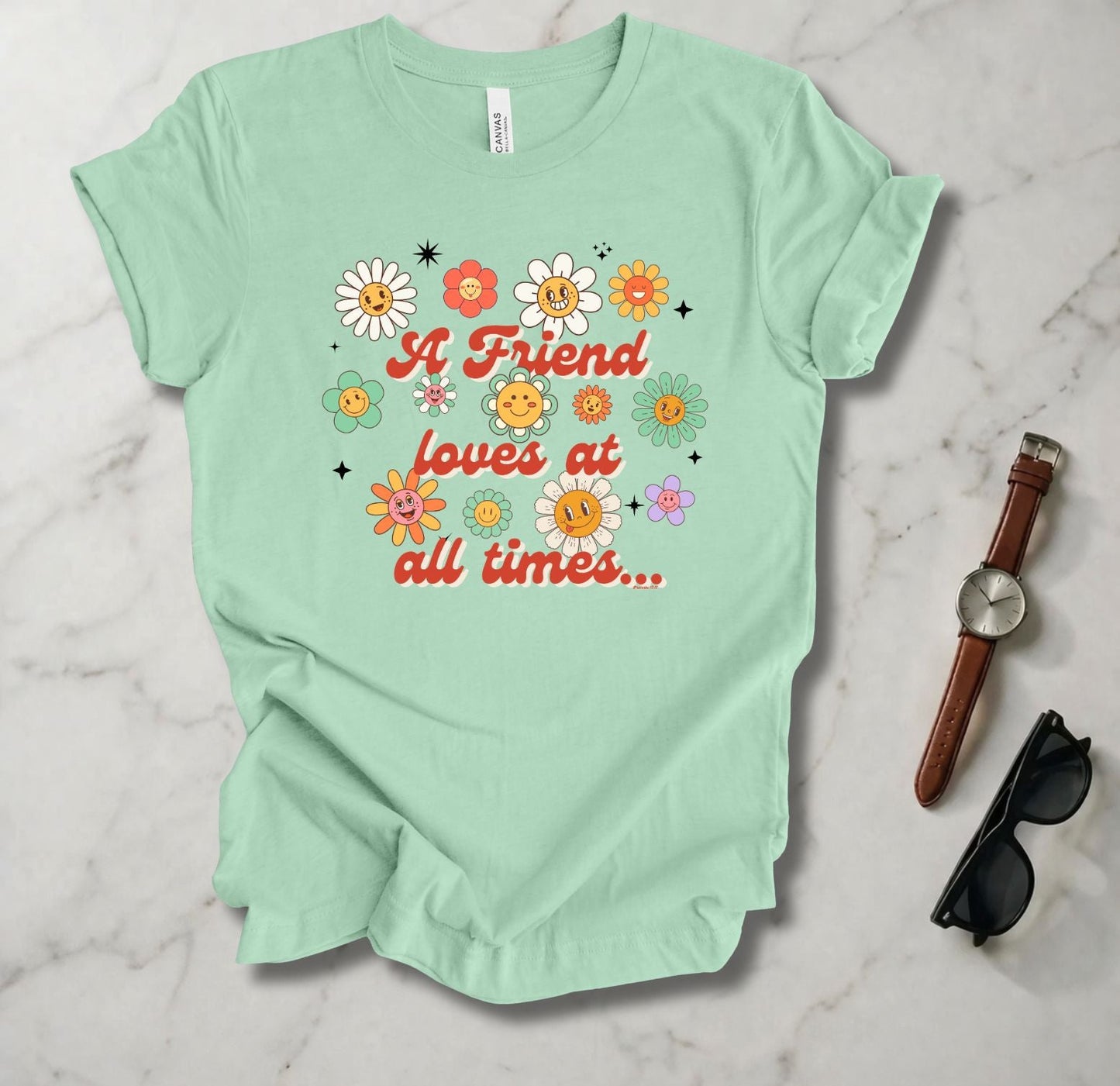 A Friend Loves At All Times  T Shirt