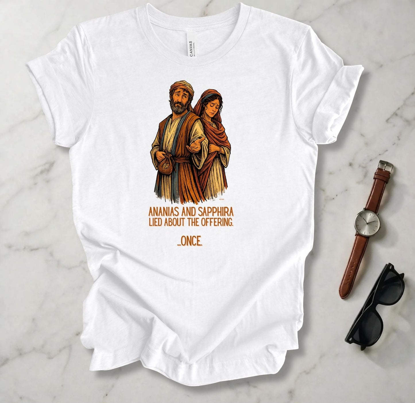 Ananias And Sapphira T Shirt