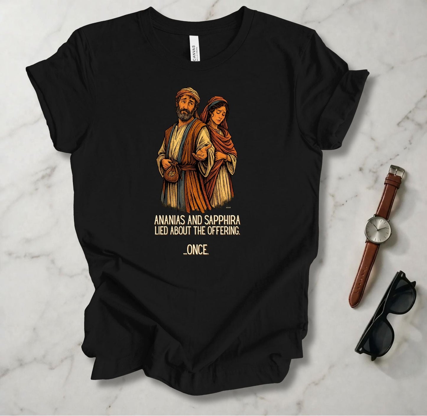 Ananias And Sapphira T Shirt