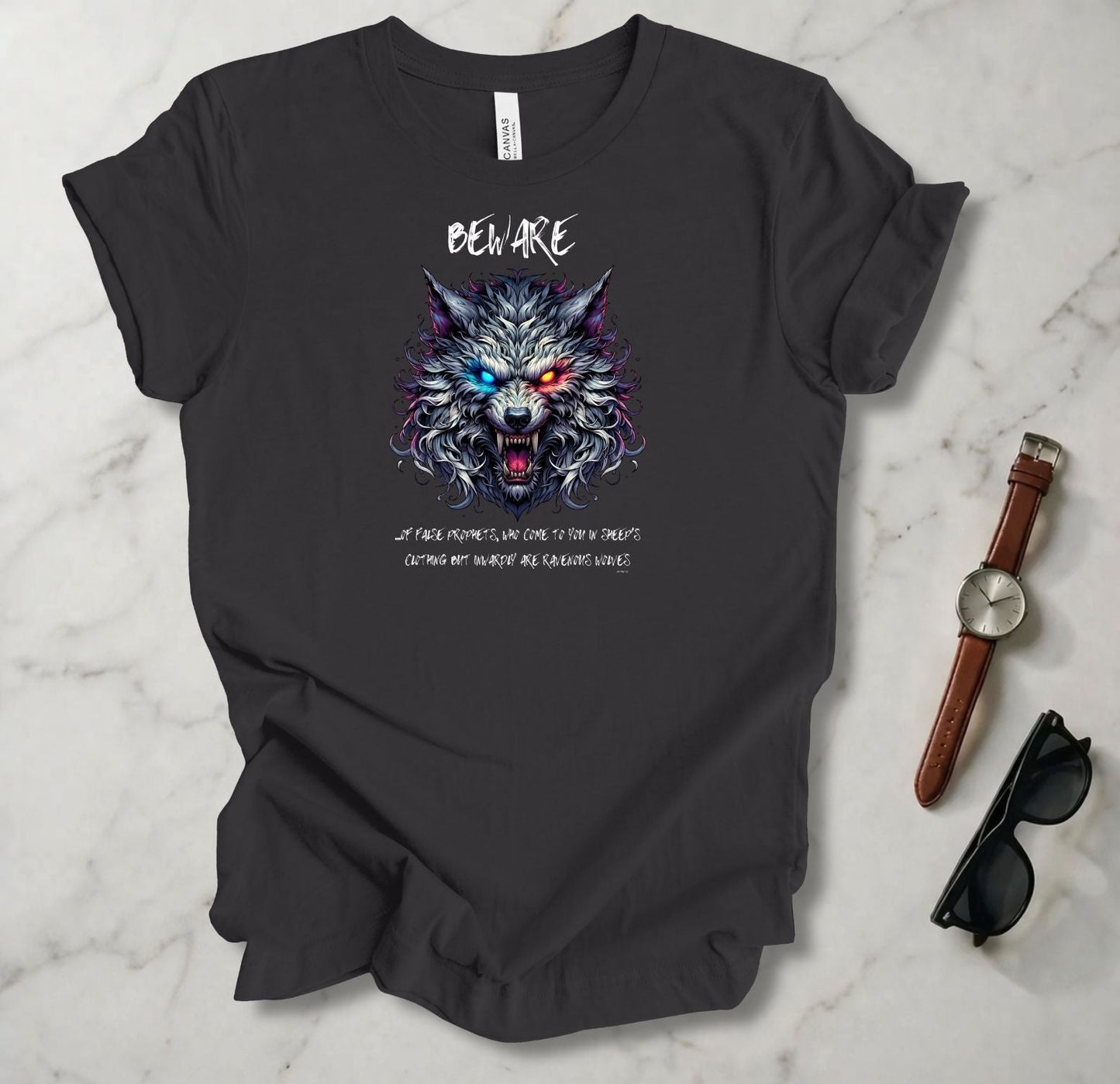 Beware The Wolf T Shirt