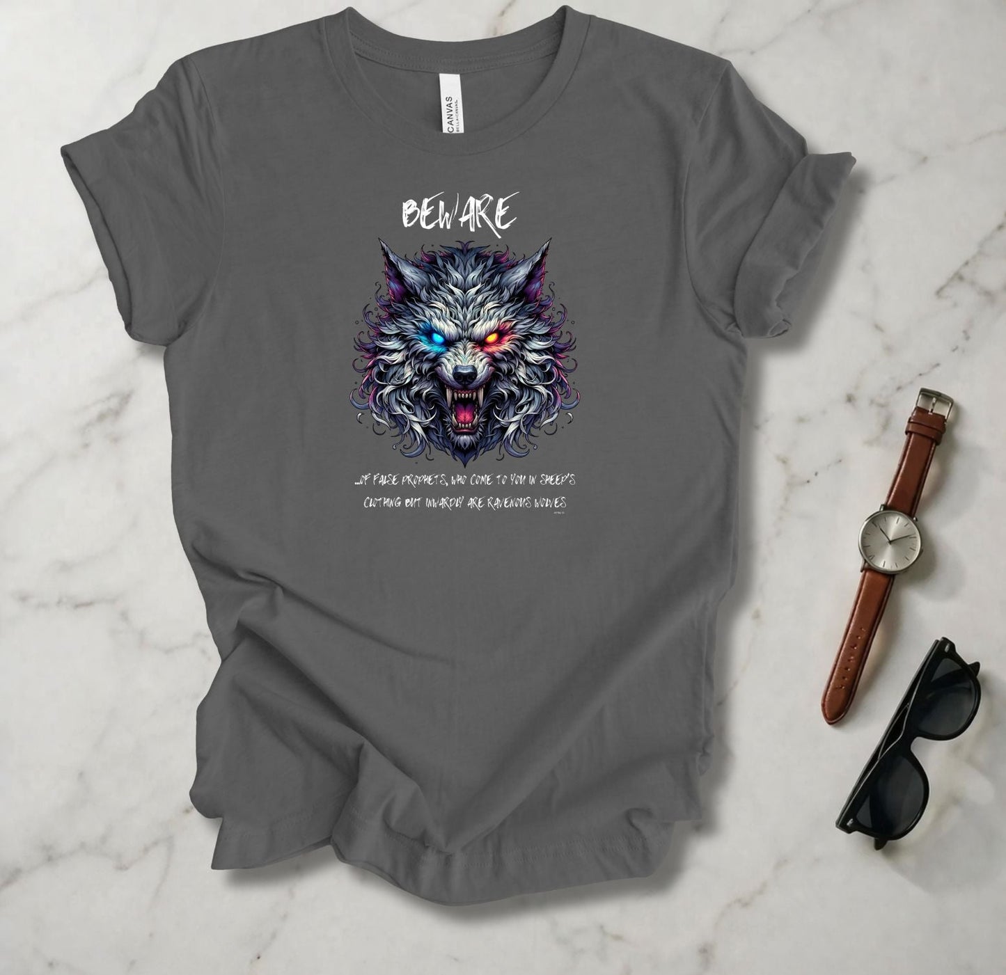 Beware The Wolf T Shirt