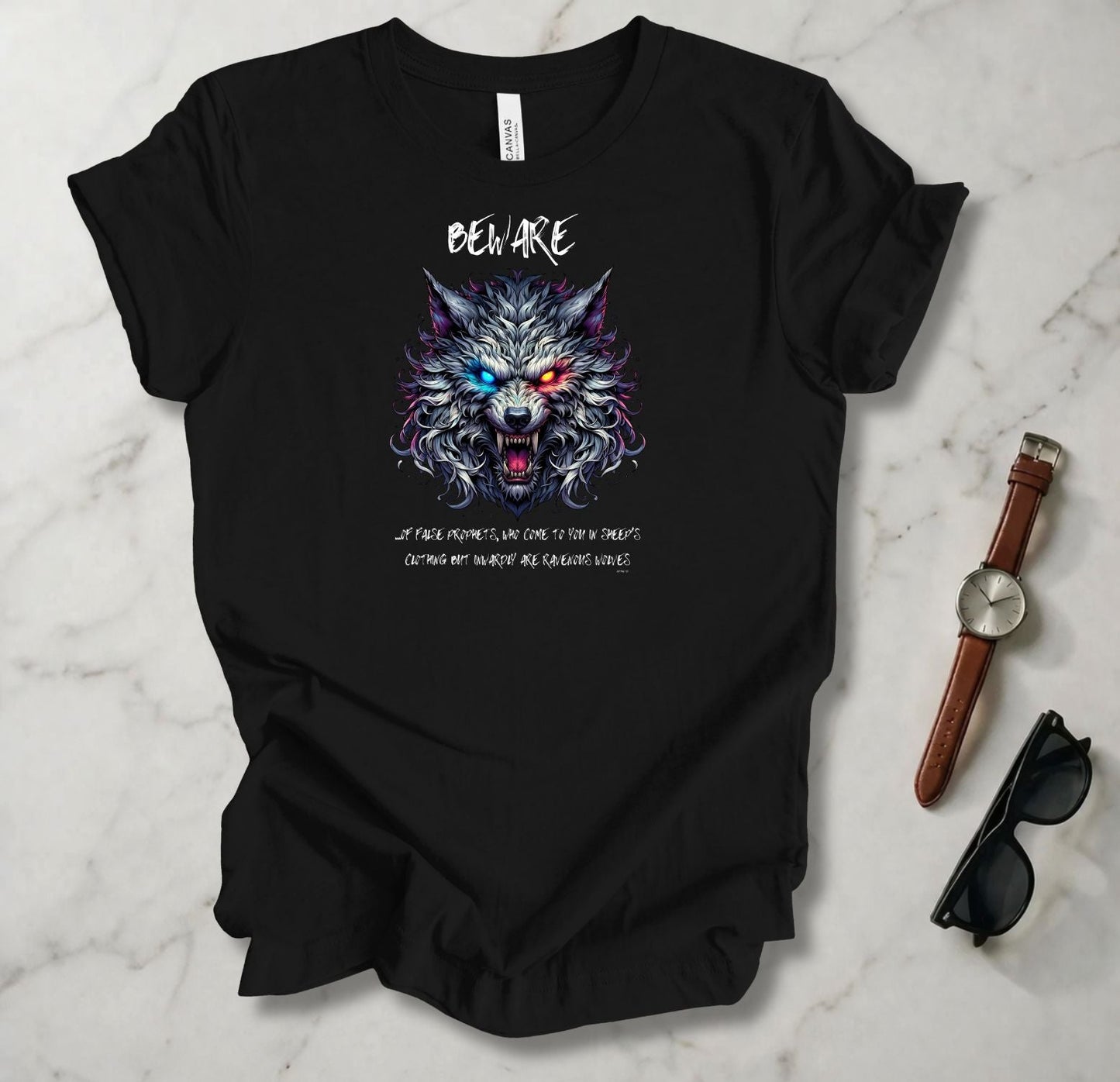 Beware The Wolf T Shirt