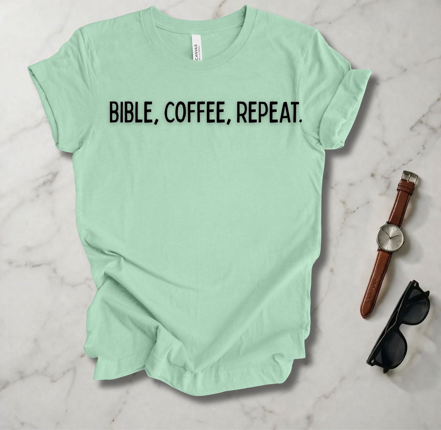Bible, Coffee, Repeat T Shirt