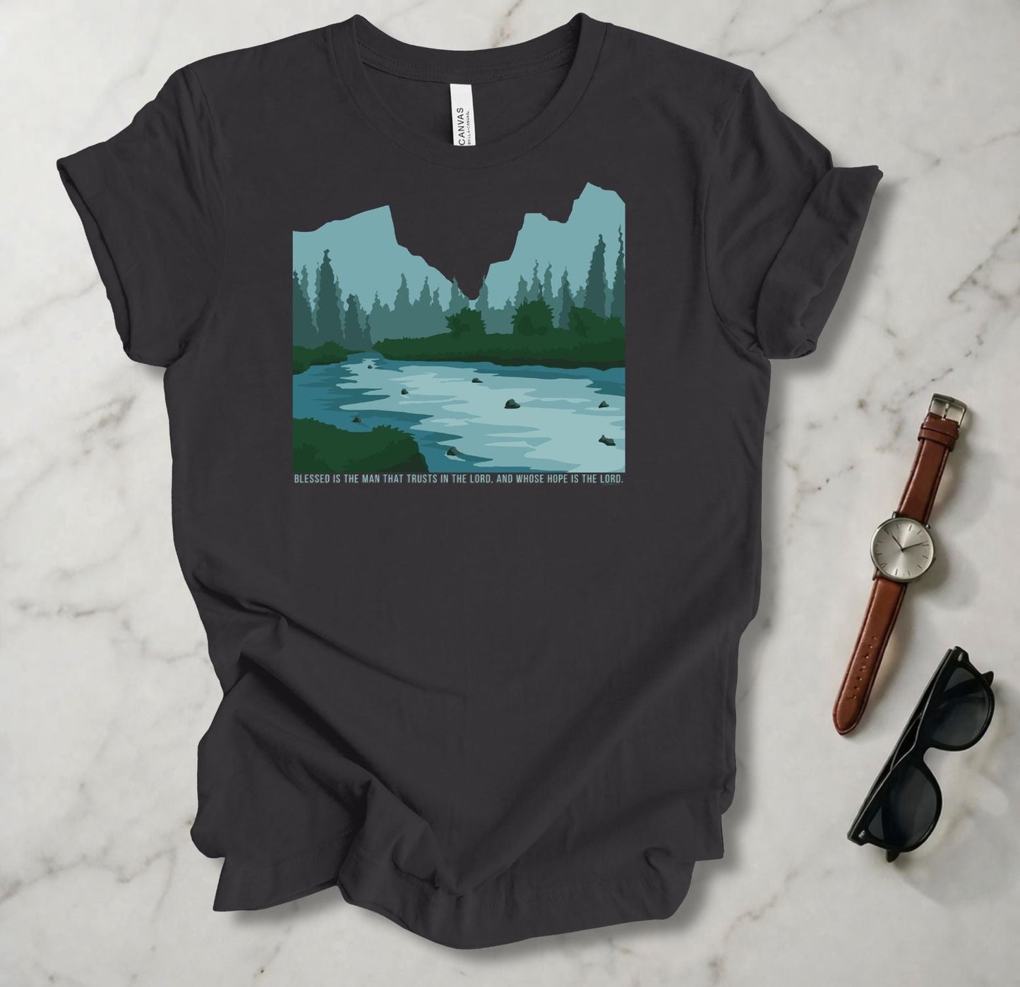 Blessed Is The Man Who Trusts In The Lord T Shirt