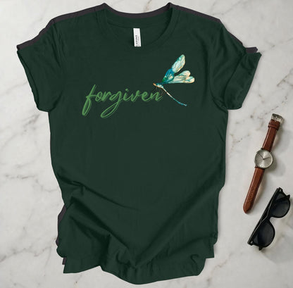 Blue Green Dragonfly (Forgiven) T Shirt