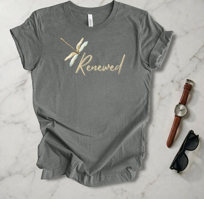Brown Dragonfly (Renewed) T Shirt