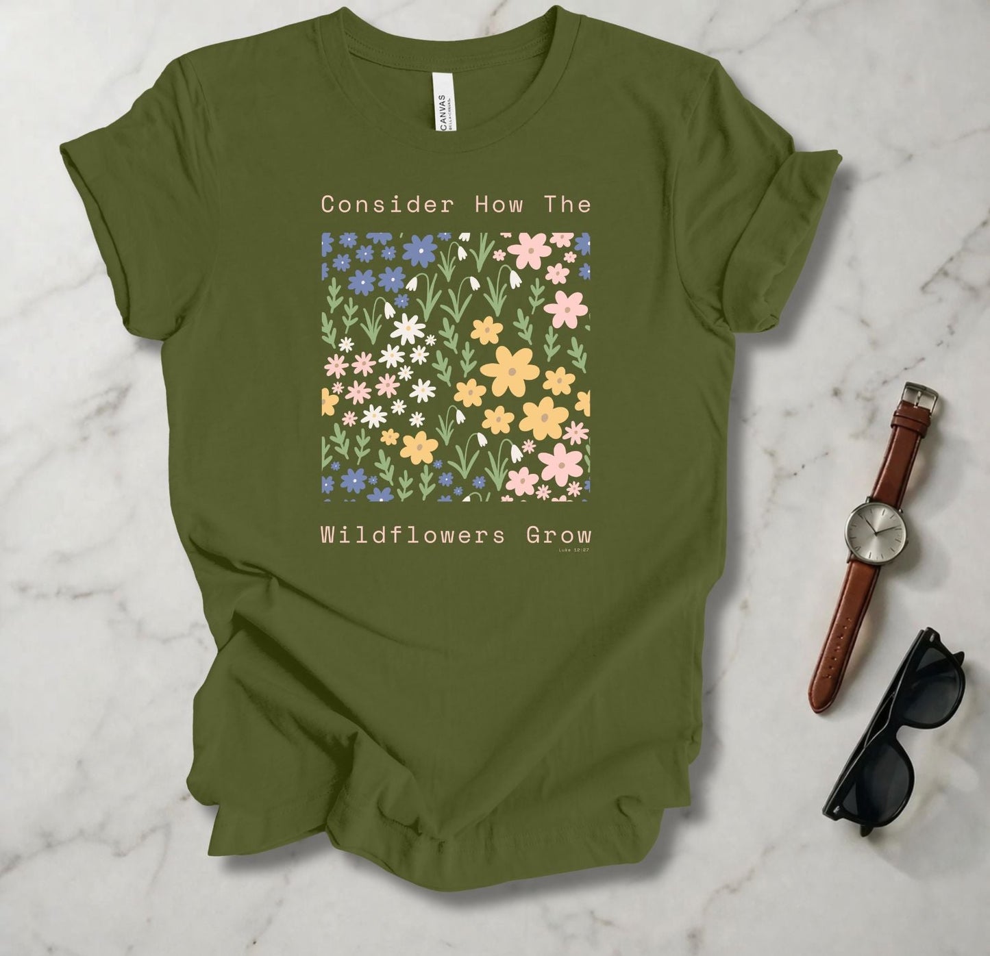 Consider The Wildflowers T Shirt