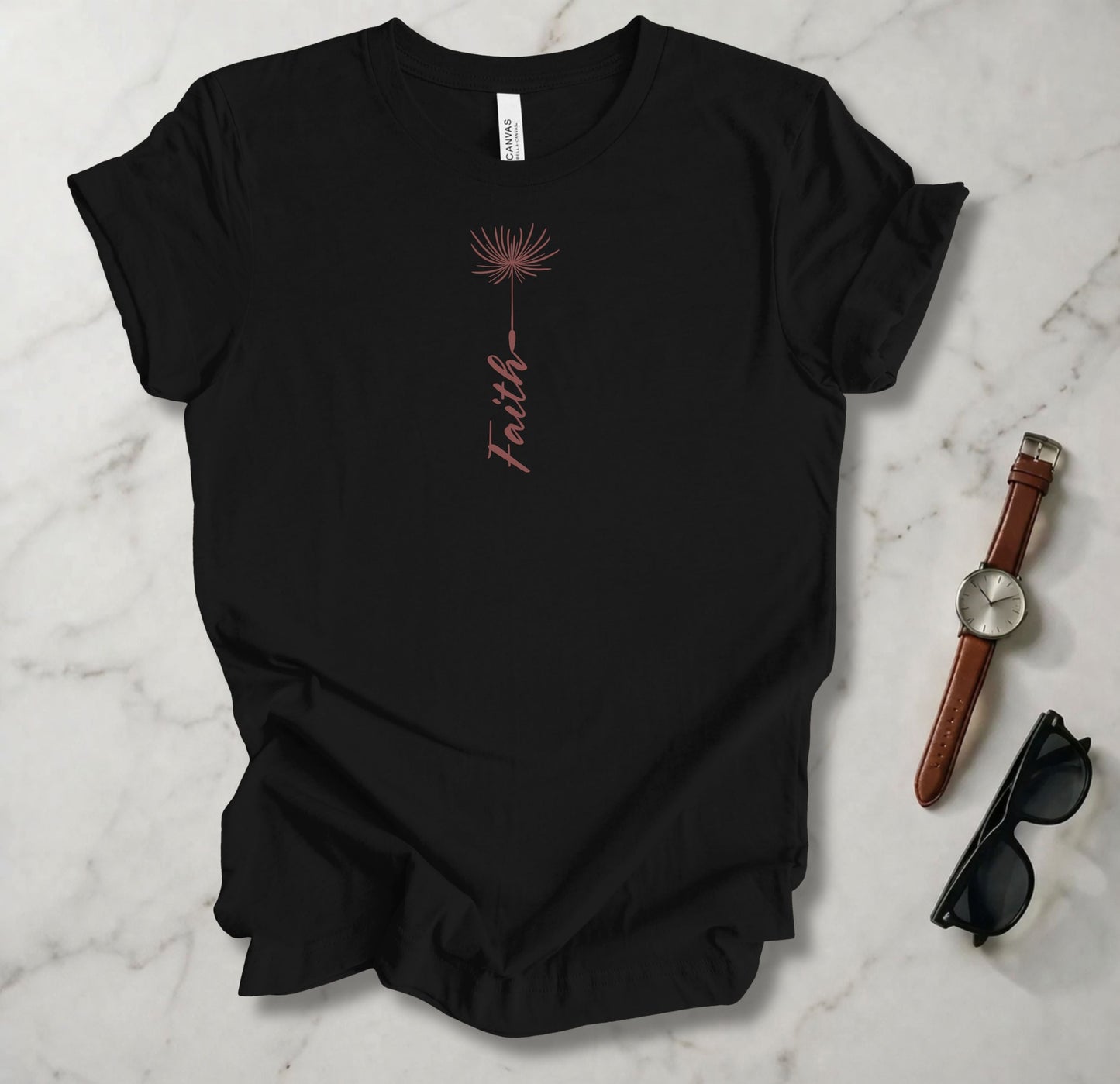 Faith Dandelion T Shirt