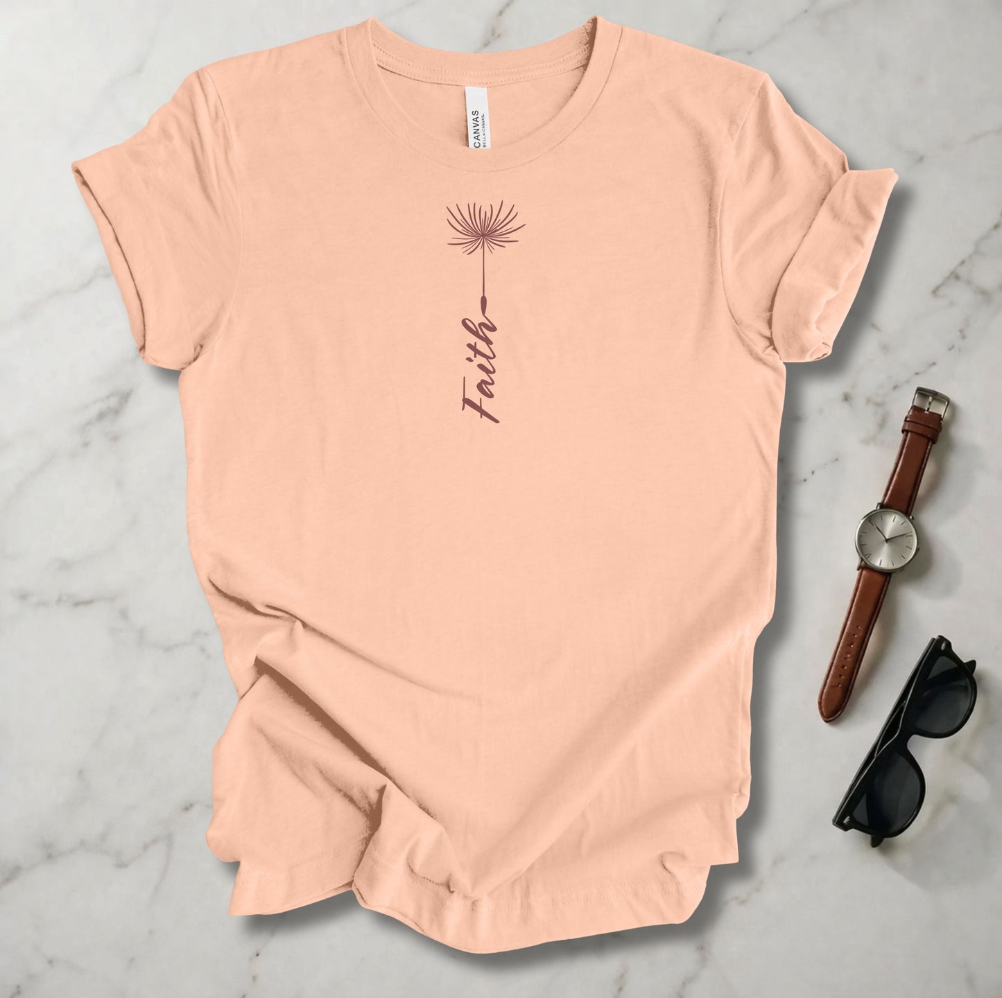 Faith Dandelion T Shirt