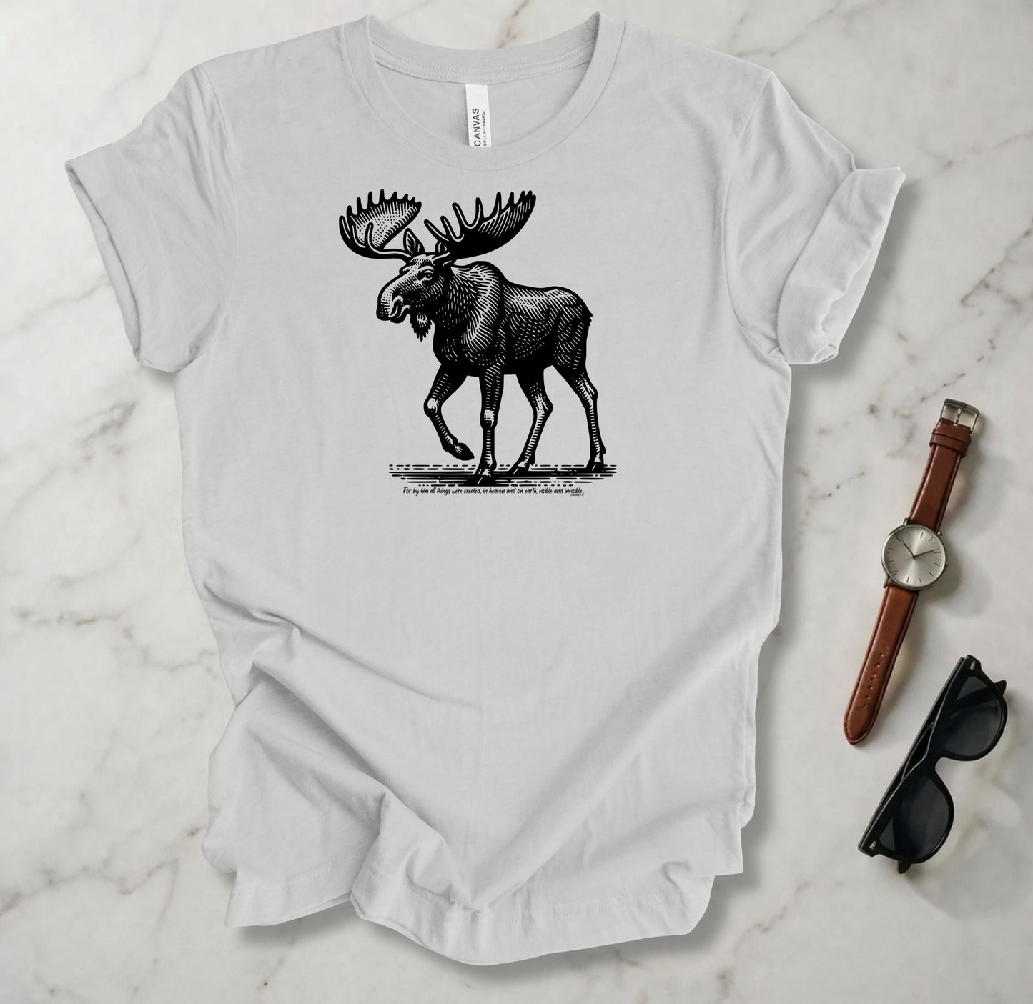 For By Him All Things Were Created T Shirt