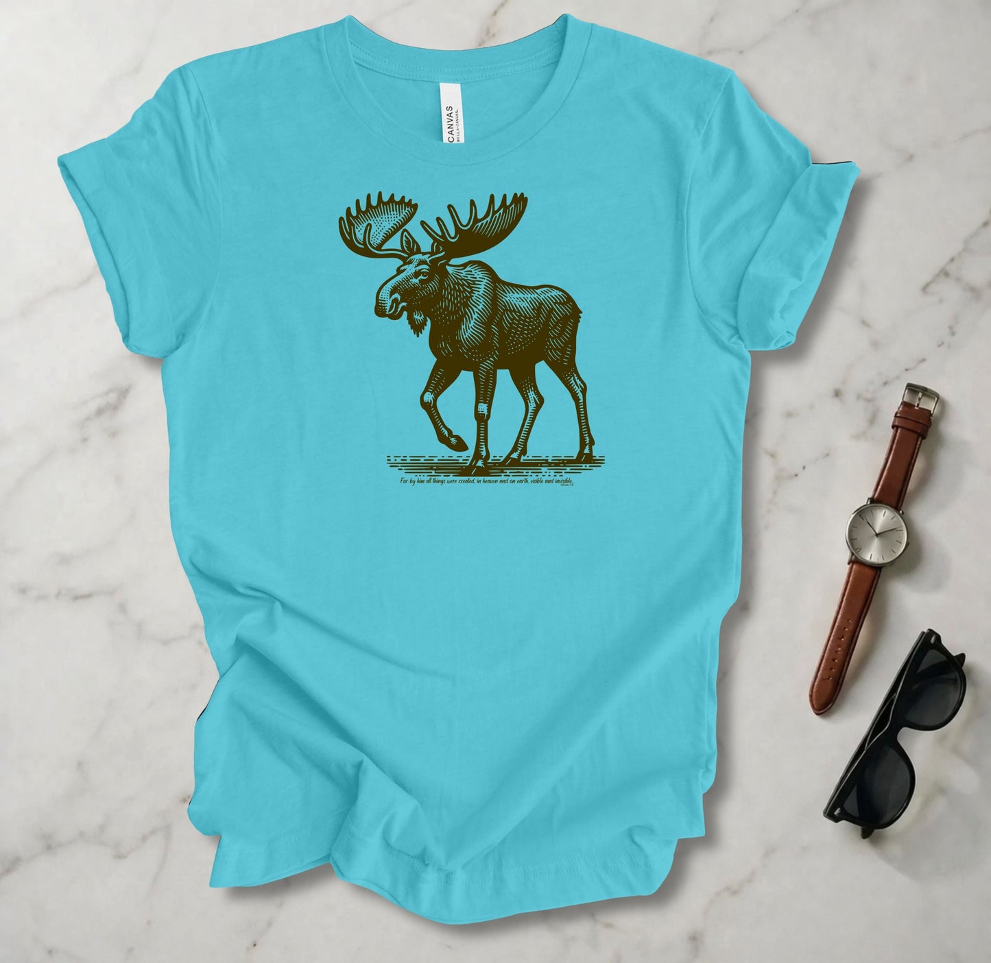 For By Him All Things Were Created T Shirt