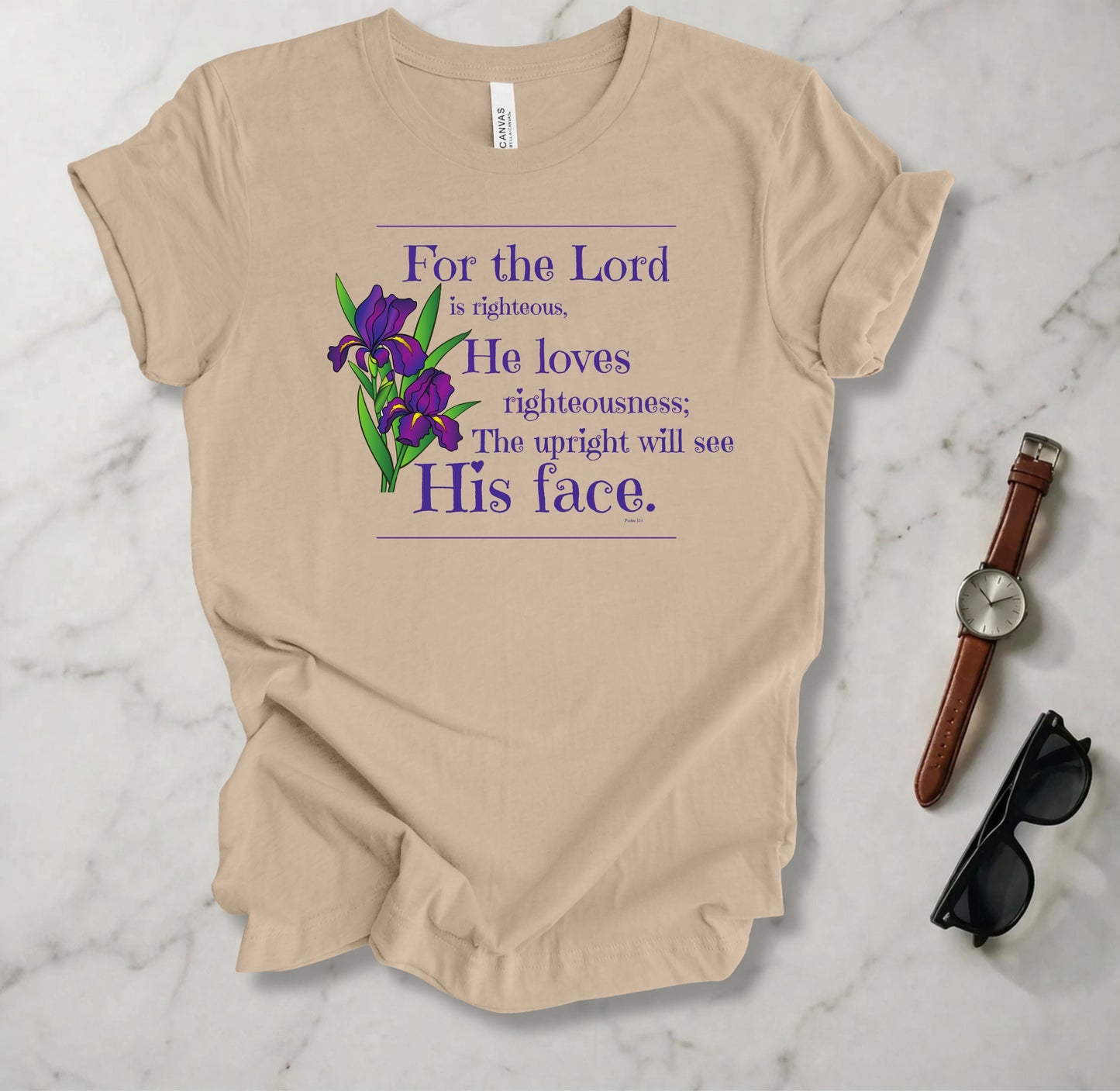 For The Lord Is Righteous T Shirt