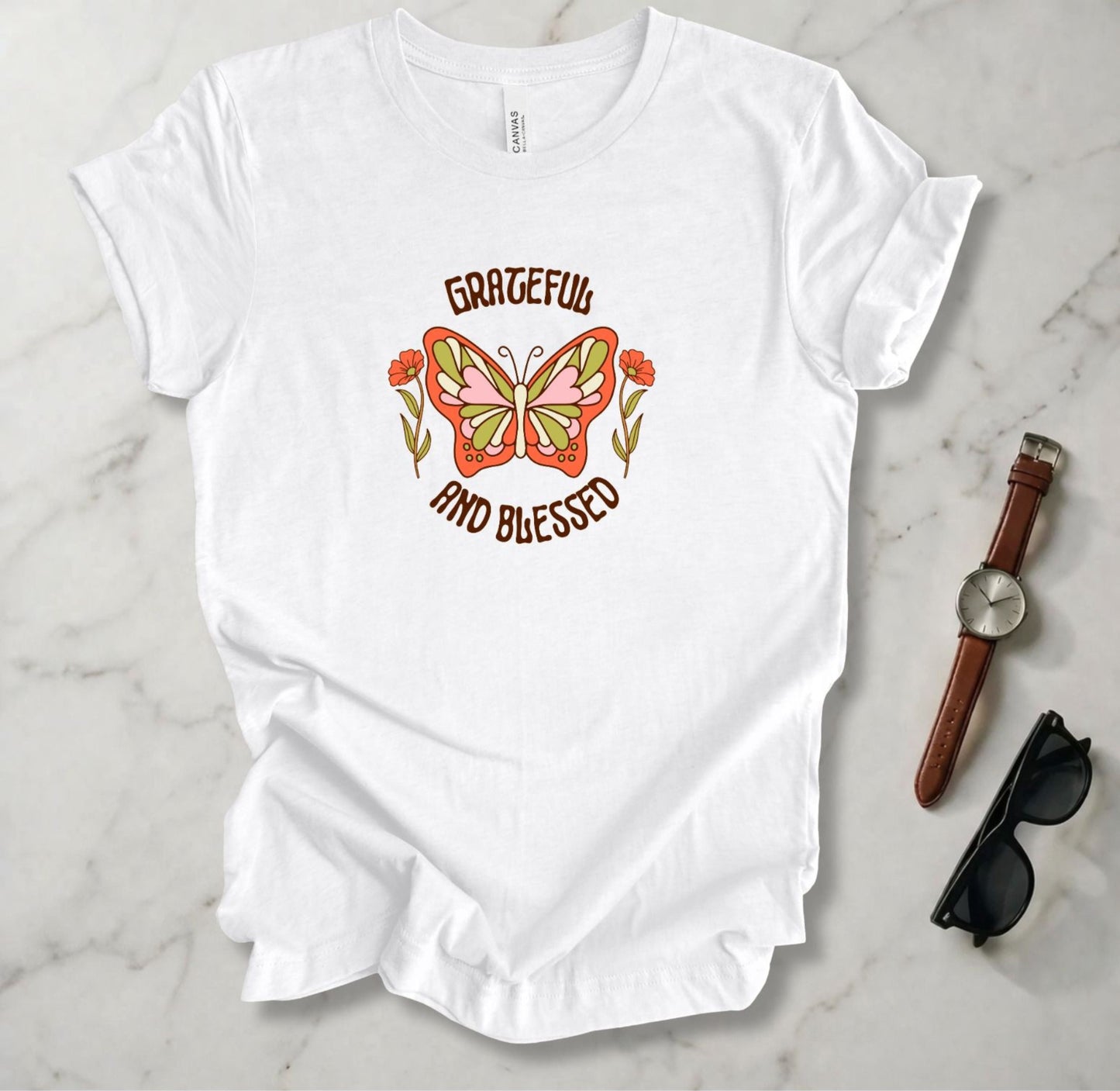 Grateful And Blessed  T Shirt