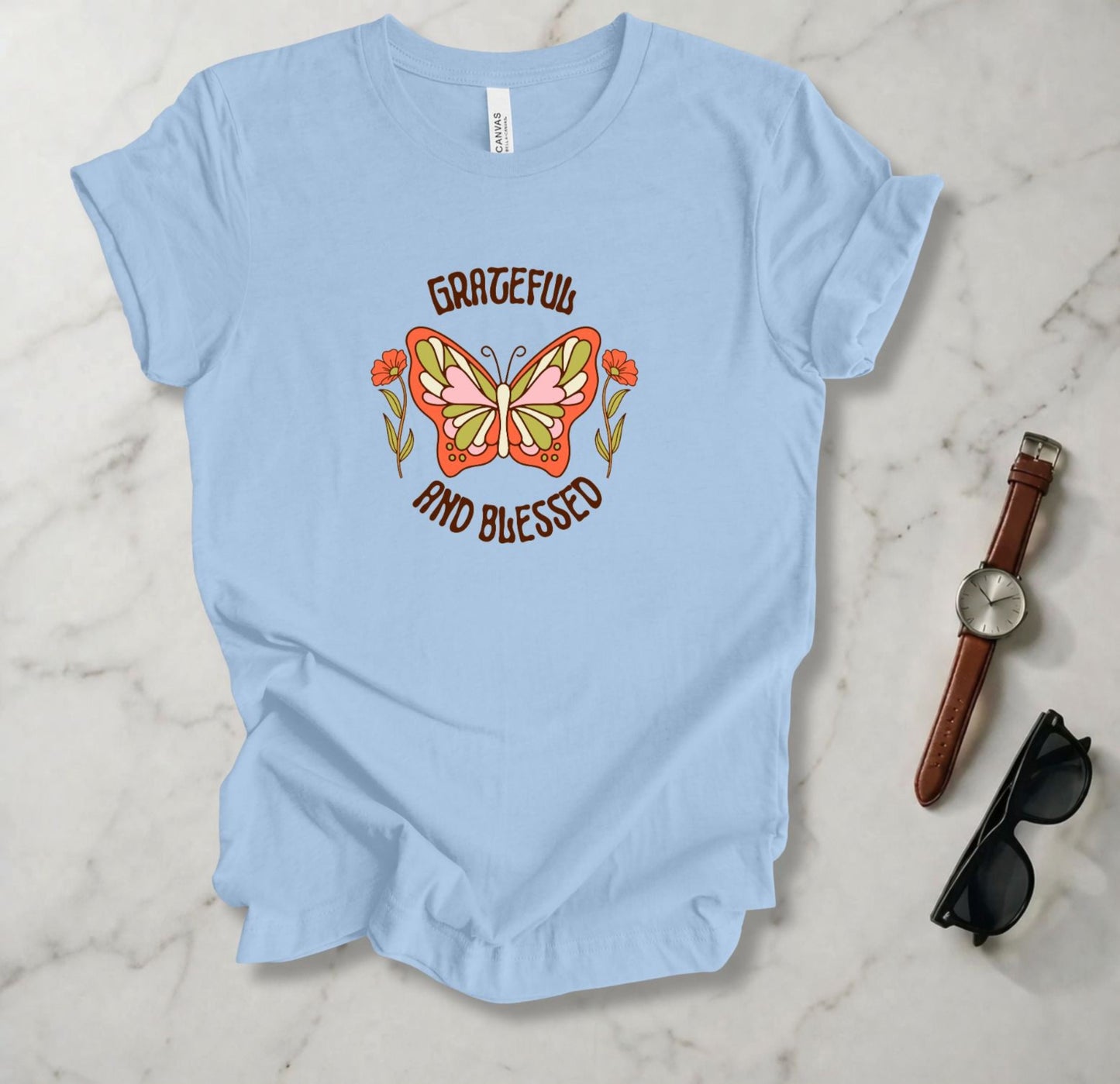 Grateful And Blessed  T Shirt