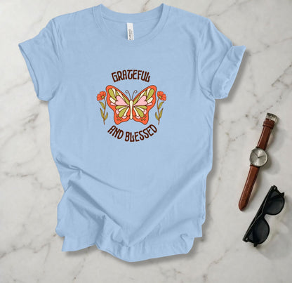 Grateful And Blessed  T Shirt