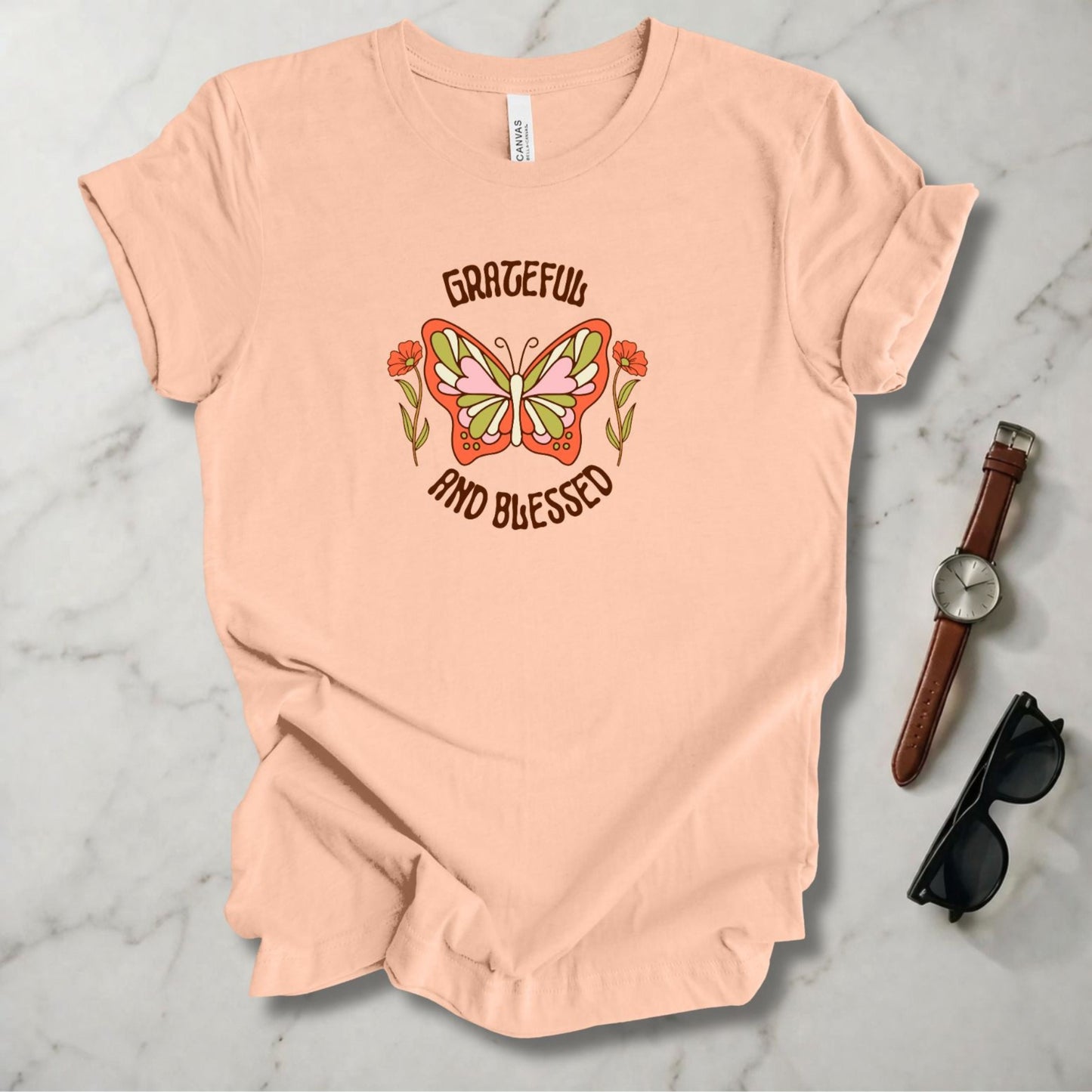 Grateful And Blessed  T Shirt