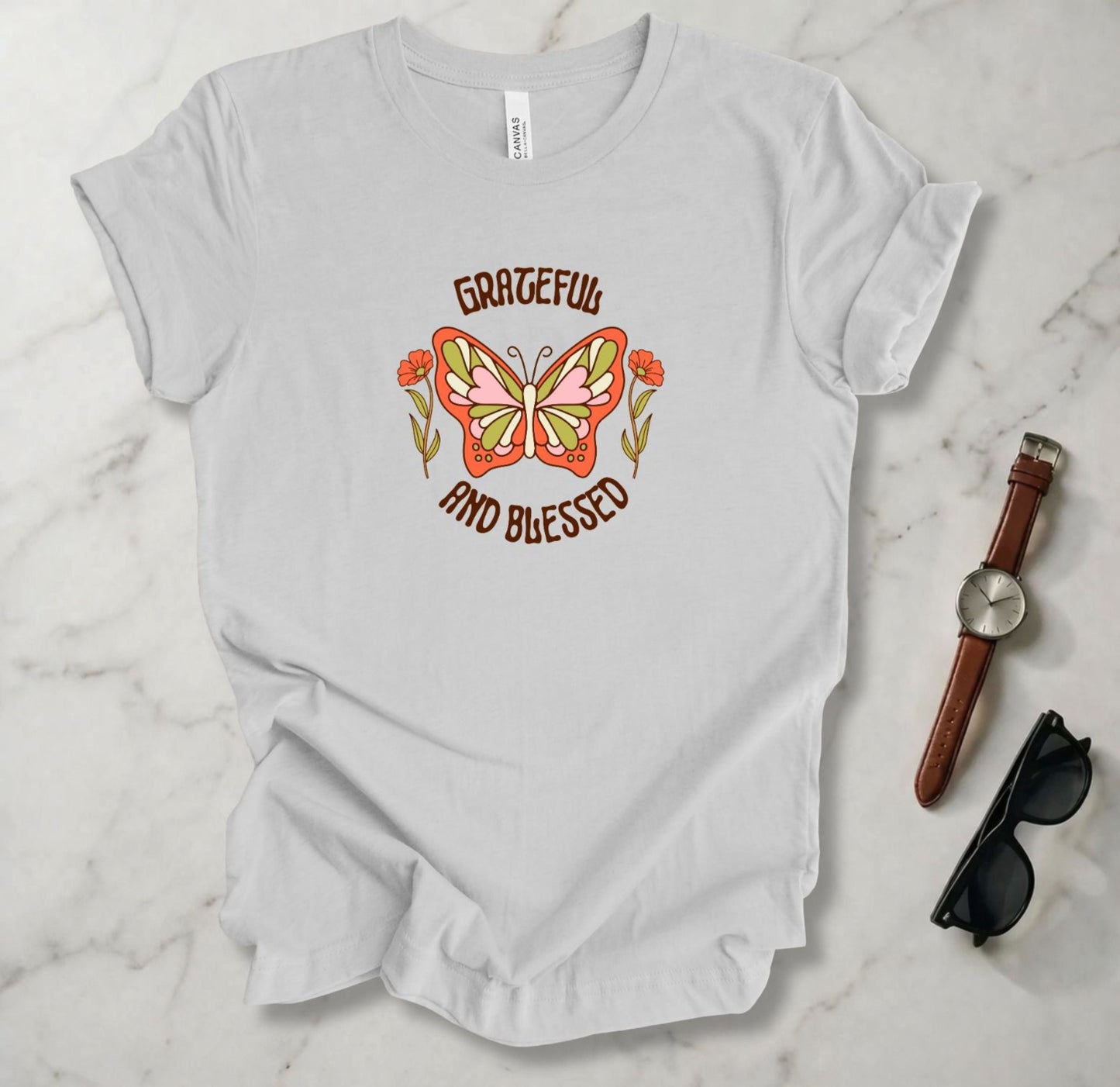 Grateful And Blessed  T Shirt