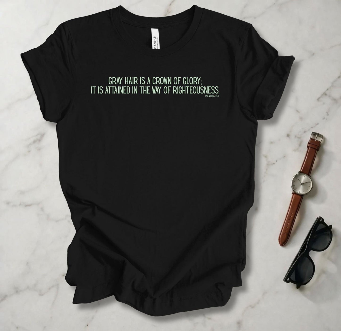 Gray Hair T Shirt