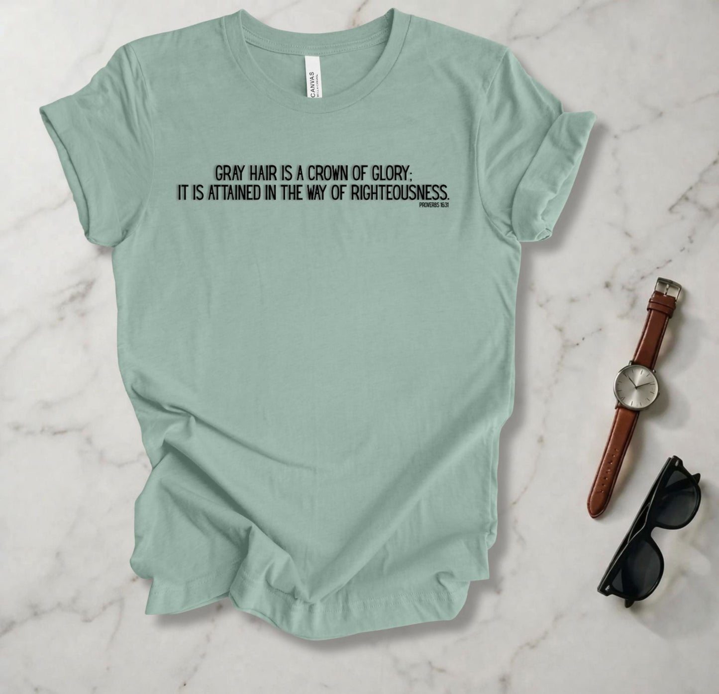 Gray Hair T Shirt