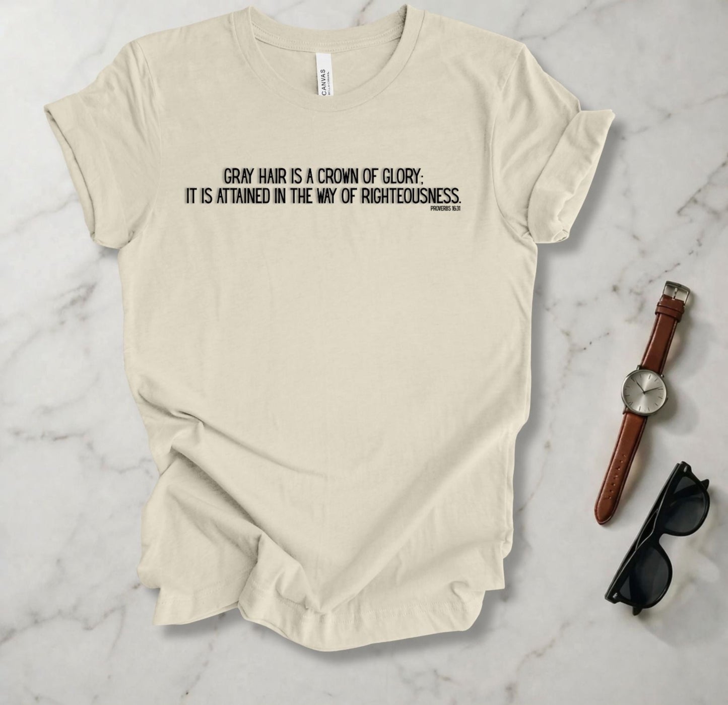 Gray Hair T Shirt