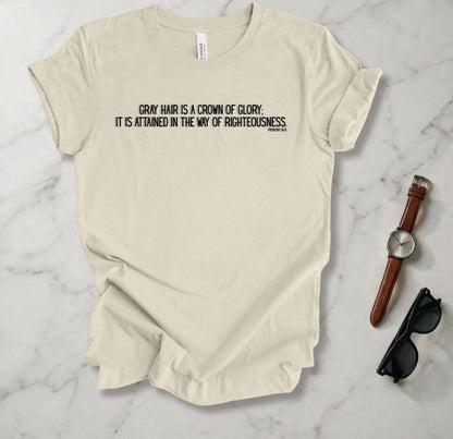 Gray Hair T Shirt